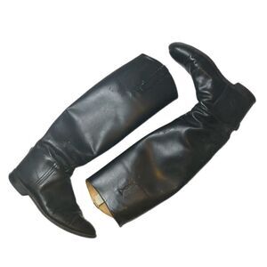 Imperial Vintage Black Leather Riding Boots 7946 UK 7